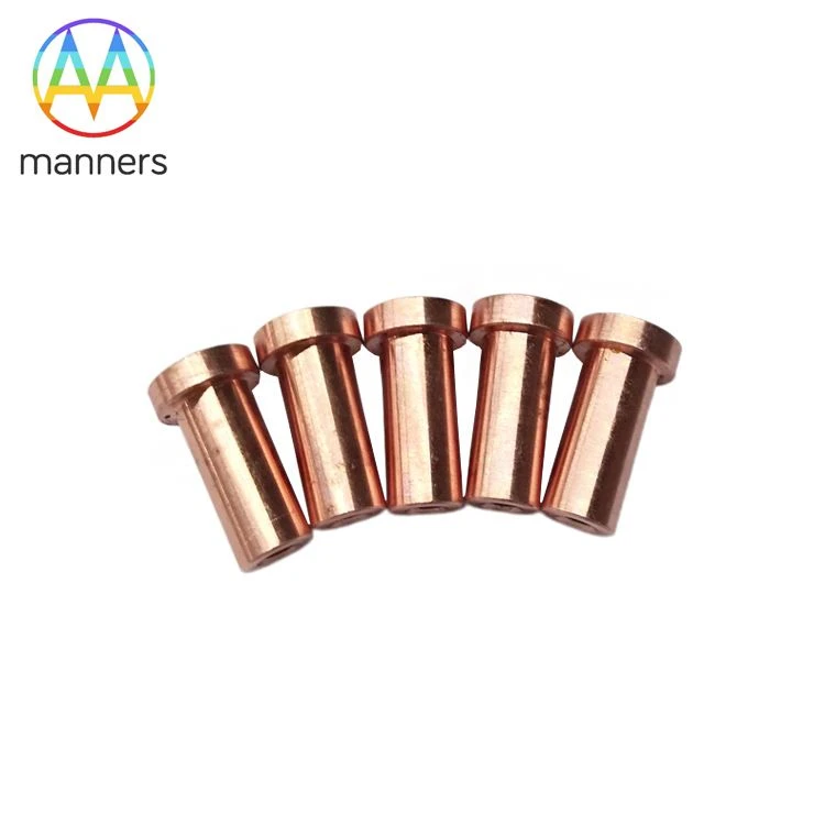 Hiszpania Klient 1000 pcs Custom CNC Copper Turning Parts zostały zakończone,...