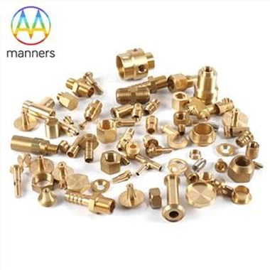 4-osiowa obróbka mosiężna części frezowania CNC