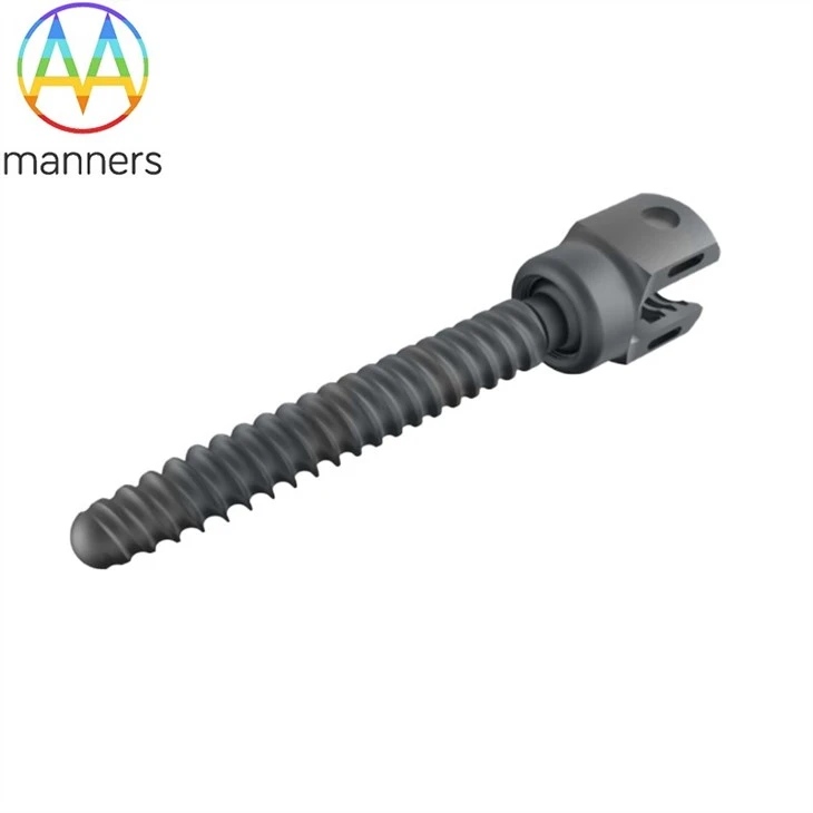 Polyaxial Cannulated Pedicle Screw For Medical Spinal Surgical Surgery
